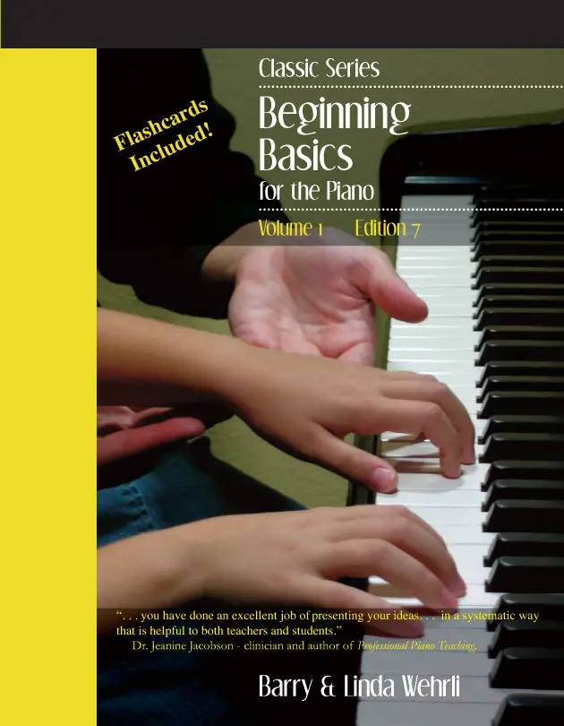 Classic Series Volume 1-beginner piano method book