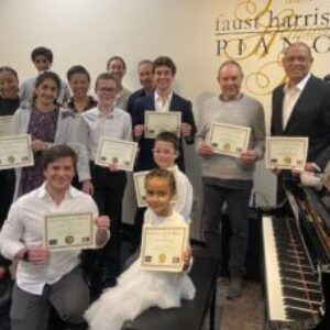 Pianists receive Certificates of Merit for their performance at the Spring 2024 Student Concert.